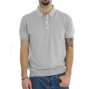 POLO IN MAGLIA PERLA